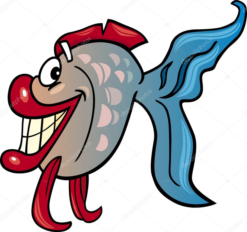 fish cartoon illustration