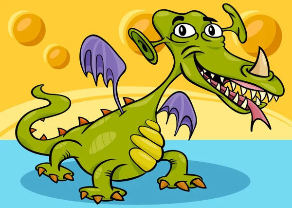 Monster of dragon cartoon — Stockvector