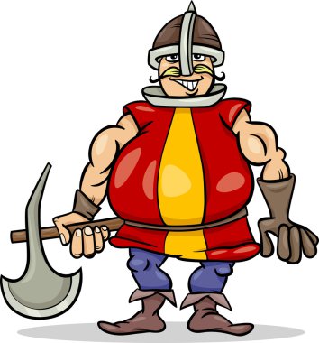 Knight balta karikatür çizim ile