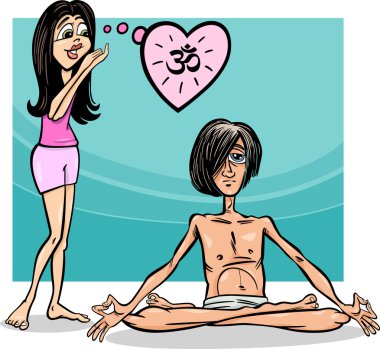 yoga usta aşık kız