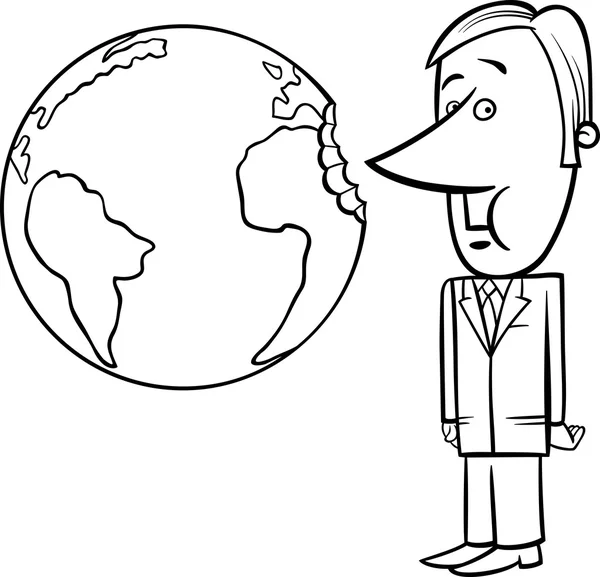 Business concept cartoon afbeelding — Stockvector