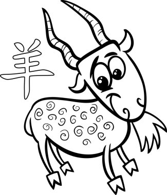 keçi Çin burç burç