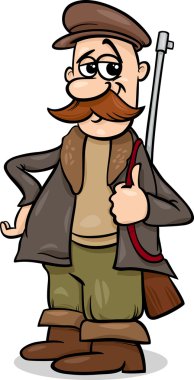 sprookje hunter cartoon afbeelding