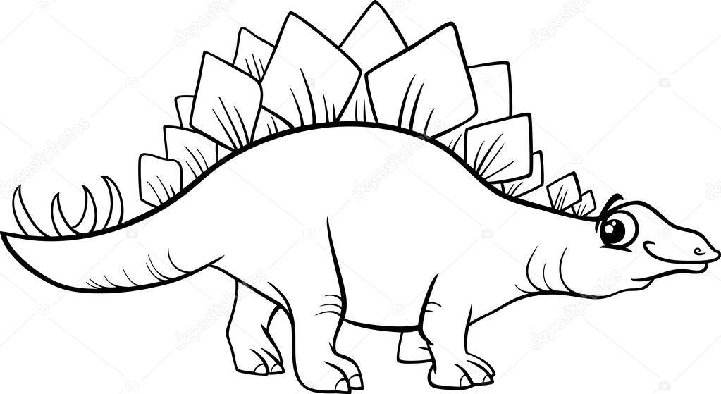 Featured image of post Dinosaur Stegosaurus Coloring Pages : They&#039;re great for all ages.