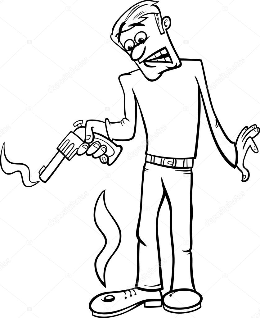 Image result for images of shooting yourself in the foot.
