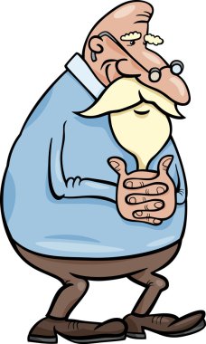 büyük dedesi karikatür çizimi