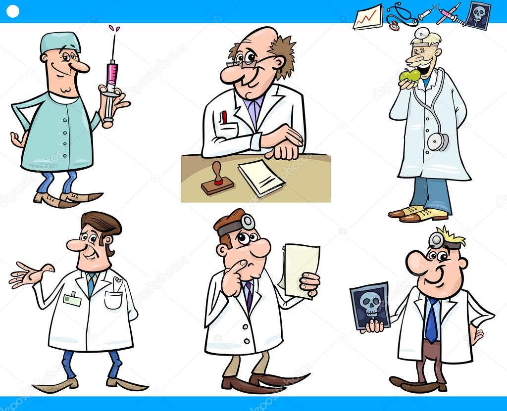 Doctor cartoon character Vector Art Stock Images | Depositphotos