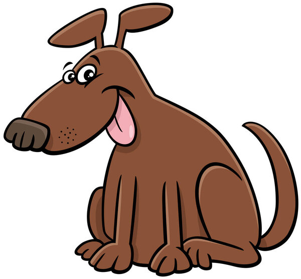 Мультфильм о забавном персонаже комиксов Brown Dog
