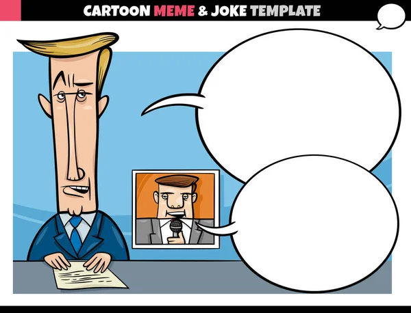 Reaction Meme Comic Template Stock Vector - Illustration of