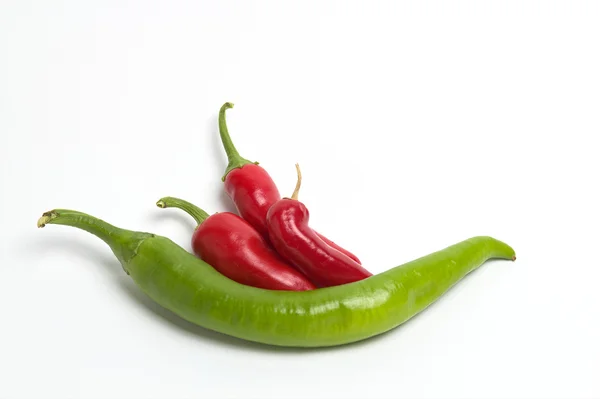 Chilli papričky — Stock fotografie