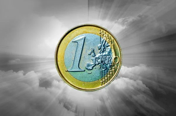 Radiant Euro — Stock Photo, Image