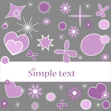 Şablon tebrik kartı