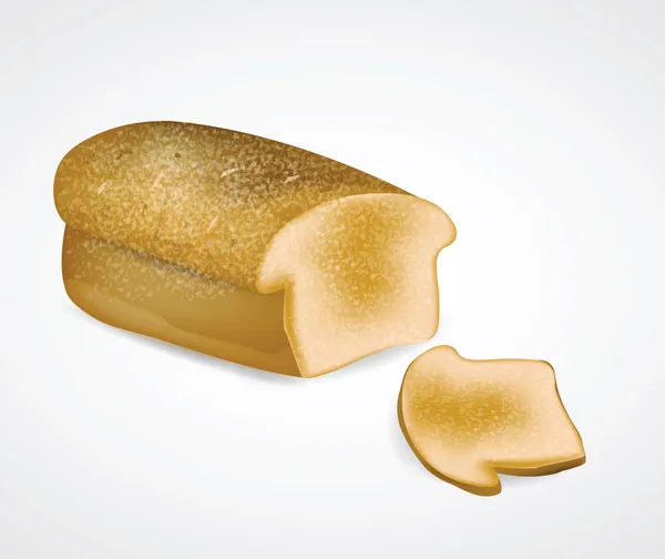 Хліб з фрагмента — стоковий вектор