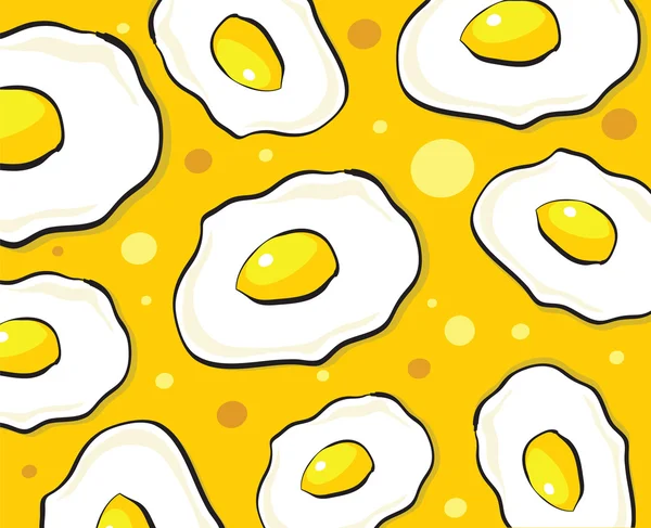 Cartoon Eggs fundo — Vetor de Stock