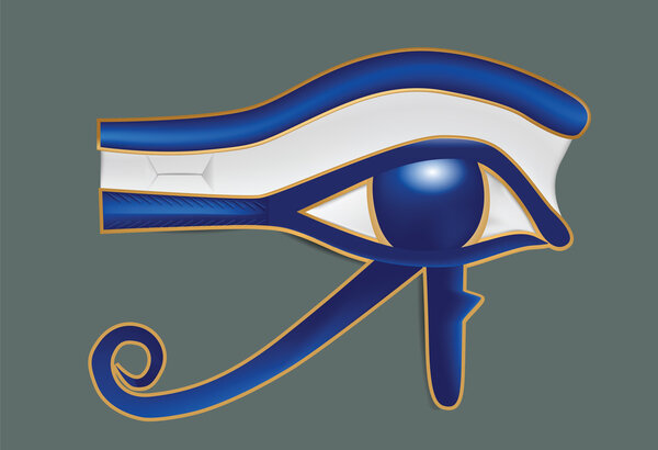 Realistic eye of Ra