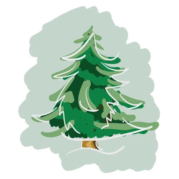 Pine Tree — Stock Vector