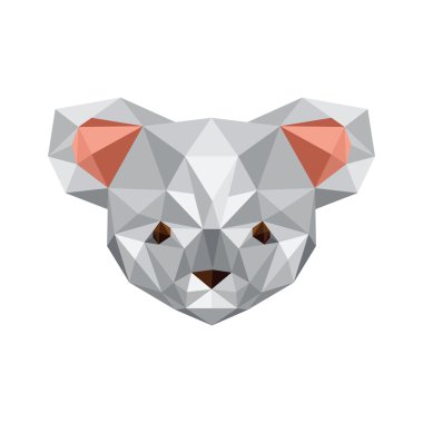 Origami koala ayısı