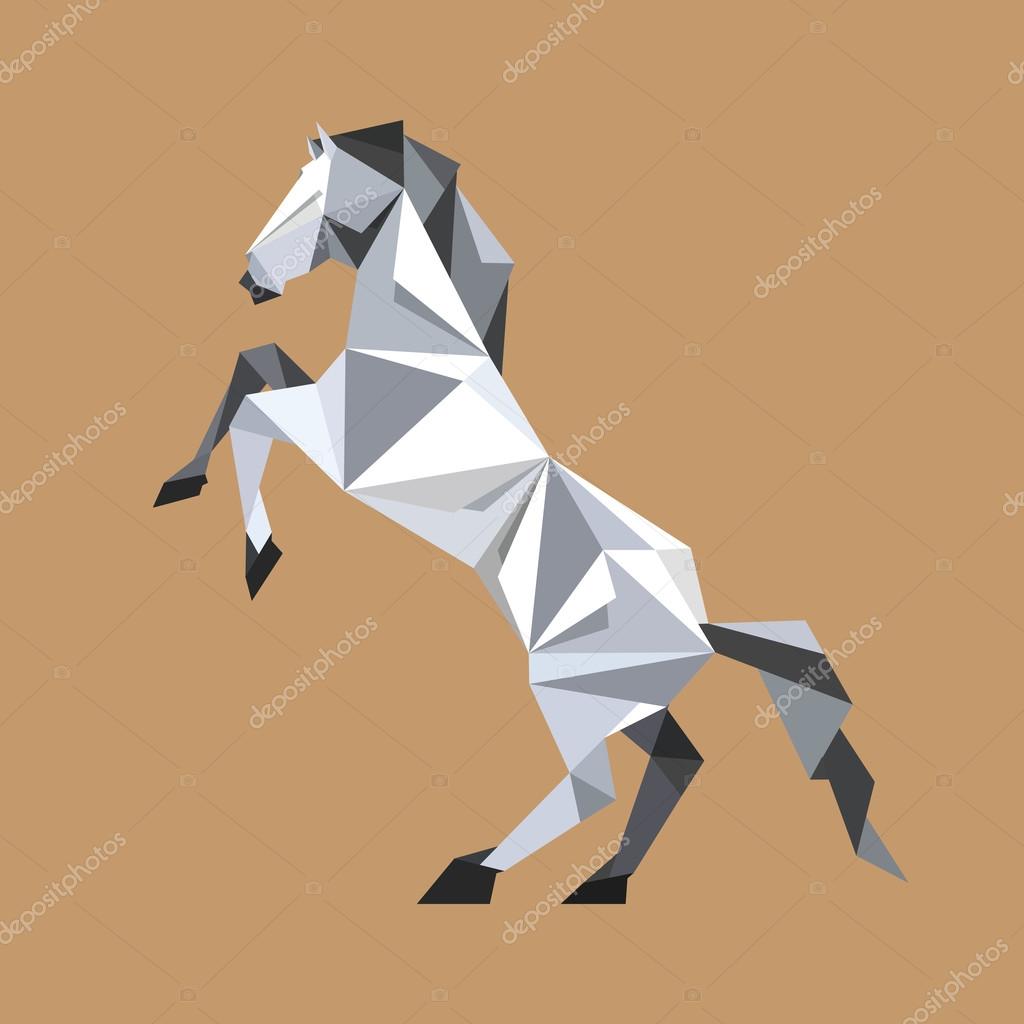 Origami Animales Caballo Caballo De Papel De Origami