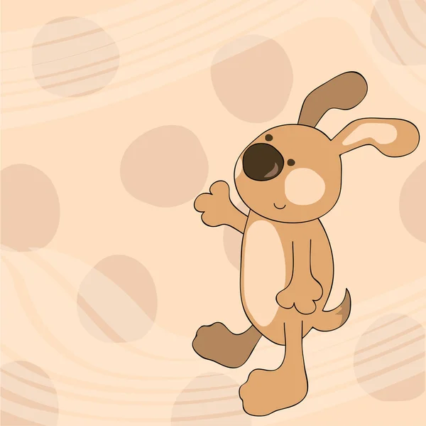 Perro de dibujos animados — Vector de stock