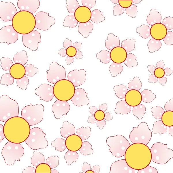 Kirschblütenmuster — Stockvektor
