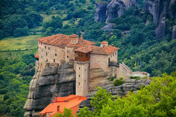 Roussanou kloster — Stockfoto