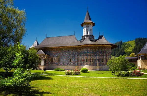 Sucevita bemaltes Kloster — Stockfoto