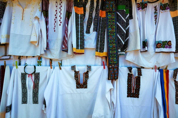 Romanian Traditional Clothes — Stock Photo, Image