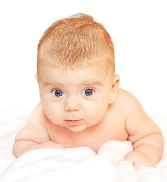 Baby boy porträtt — Stockfoto