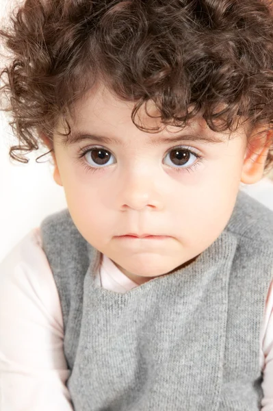 Baby girl portrét — Stock fotografie