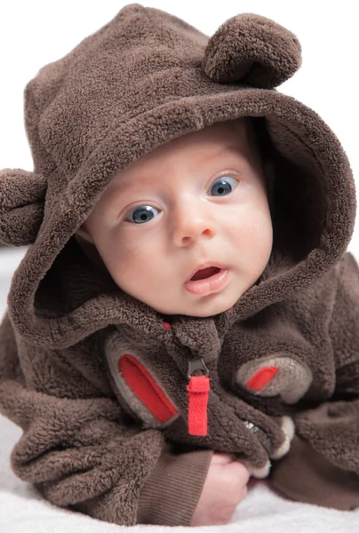 2 hónapos baba fiú portré — Stock Fotó