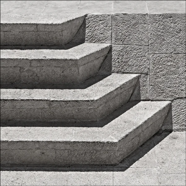 Four steps — Stock Photo, Image