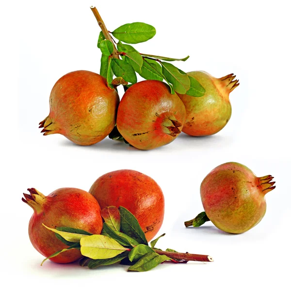 Drei Bild von Granatapfel — Stockfoto