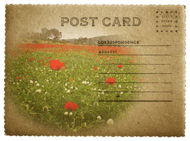 İngilizce olarak kartpostal