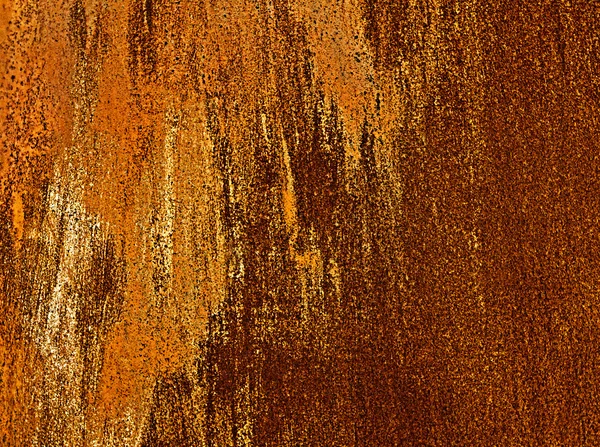 Fragment van roestige muur — Stockfoto