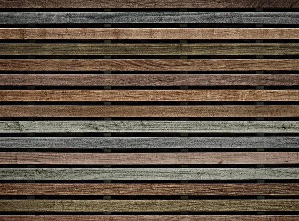Parede de madeira slats cor — Fotografia de Stock