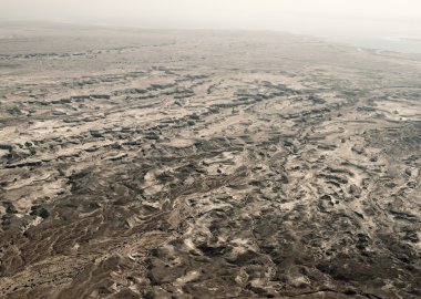 ölü Denizi üzerinden kaleye masada