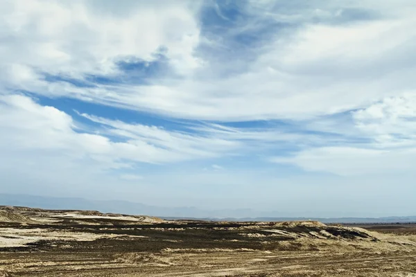 Landschap van Israël. Negev. — Stockfoto