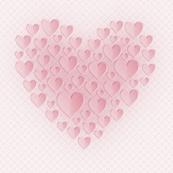 Tarjeta de felicitación para San Valentín. Aplicar . —  Fotos de Stock