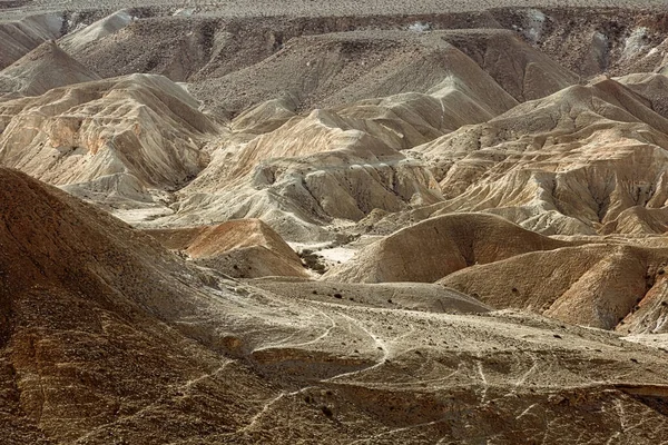 Alívio Montanhoso Deserto Arava — Fotografia de Stock