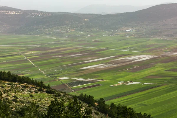 View Valley Beit Netofa Turaan Road — Stock Photo, Image