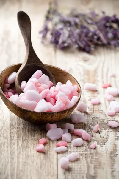 Homeopathic sea salt. — Stock Photo, Image