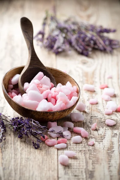 Homeopathic sea salt. — Stock Photo, Image