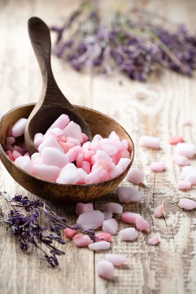 Homeopathic sea salt. — Stock Photo, Image