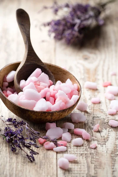 Homeopathic sea salt. — Stock Photo, Image