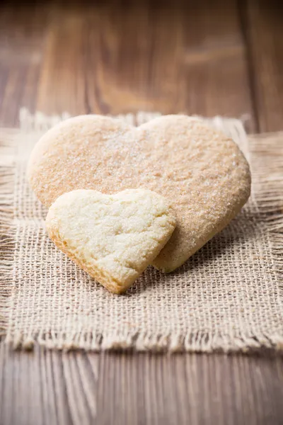 Heart of the cookies. — Stock Photo, Image