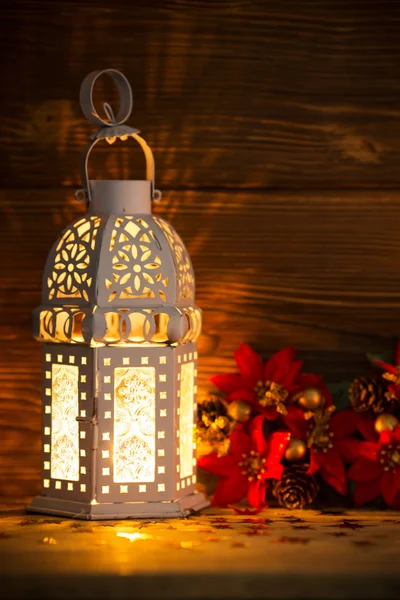 Christmas lantern. — Stock Photo, Image