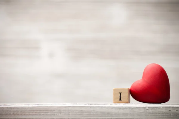 Mensagem de amor . — Fotografia de Stock