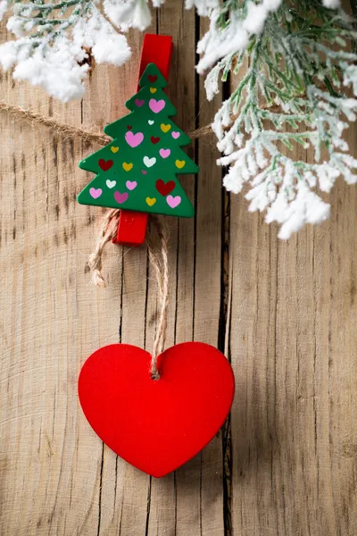 Christmas peg. — Stock Photo, Image