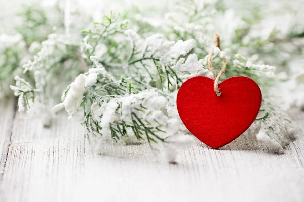 Cuore di Natale . — Foto Stock