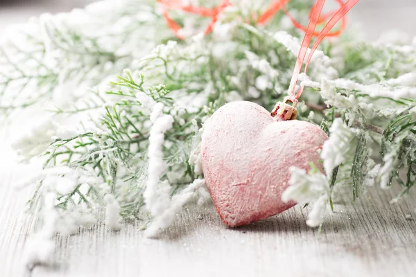 Christmas heart. — Stockfoto